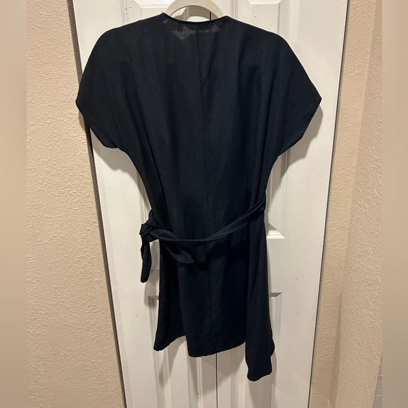 And Other Stories Linen Wrap Mini Dress , size 6 - Picture 10 of 12